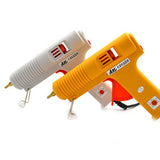 Professional Hot Melt Glue Gun Industrial Adjustable Temperature 5 Copper Nozzles for DIY Crafts and Quick Repairs