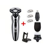 4D Electric Shaver For Men Electric Beard Trimmer USB Rechargeable Professional Hair Trimmer Hair Cutter Adult Razor For Men