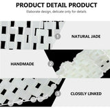 100% Natural Jade Sleep Mask Facial Mask Anti-Aging Facial Sleeping Eye Mask Soothe Eye Fatigue Beauty Skin Care Massage Tools