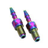 Dropship-Bicycle Screw TC4 Titanium Alloy Handbrake Screw Brake Oil Pipe Interface Adapter Screw for Magura Bicycle Parts