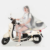 2020 New Fashion  EVA Plasitc Transparent Women Rain Poncho Rain Cape Waterproof Raincoat for Hiking Biking