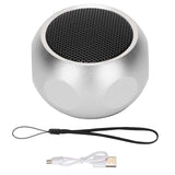 Mini Portable Bluetooth Speaker Cute Wireless Speaker Stereo Subwoofer with Lanyard for Shower Bike Car Travel music player