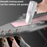 Handheld Steamer, Foldable Garment Steamer Iron Wrinkle Remover Clothing Garment Fabric Steamer for Suit, EU Plug