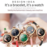 Smart Watch GT01 Luxury Fashion Women Smartwatch Heart Rate Monitoring Trendy Ladies Women Bracelet Sports Fitness Wristwatch