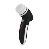 4-IN-1 Electric Facial Massage Roller Cleaner Deep Pore Cleaning Silicone Brush Blackhead Makeup Remover Rolling Massager SPA