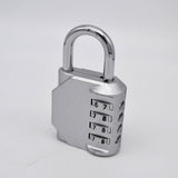 4 Digit Combination Password Lock Security Lock Suitcase Luggage Code Lock Padlock locksmith tools cabinet lock mini