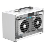 Pccooler I100 PC Computer CaseChassis Supports i7 11700 RTX3080 PSU HTPC PC Gaming Case All Aluminum Suitcase Portable MINI ITX