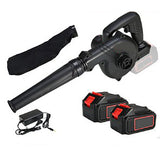 Cordless Electric Air Blower &amp; Suction Portable 0-21000r/min Handheld Leaf Computer Dust Collector Cleaner Power High-power Tool