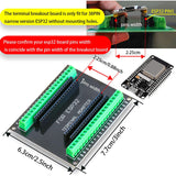ESP32 ESP8266 Breakout Board GPIO 1 into 2 Compatible with 38 Pins ESP32S ESP32 Development Board 2.4 GHz Dual Core for Arduino
