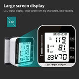 Digital Blood Pressure Monitor Automatic Tonometer Meter for Measuring Arterial Pressure Cuff Sphygmomanometer Health Care