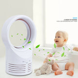 Creative Desktop Office Mini Leafless Fan Sleeping Fan Student Fan Two Gear Air Volume Stable Wind Speed
