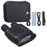 Digital Night Vision Binoculars with Camera Video Replay 400M Dark Viewing Distance Infrared Illuminators for Outdoor Camping