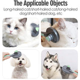 Professional Grooming Brush for Dogs Dogs Brush Hair Remover Shedding Cleaning Product Massage Pets Grooming Accessories
