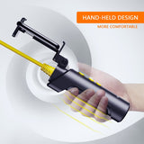 F280 Dual Lens Camera WIFI Inspection Endoscope HD1080P 8MM Rigid Cable Sanke Tube 9LED Waterproof Borescope for Android Iphone