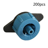 200 Pcs Irrigation Dropper Emitter Pressure Compensating Dripper Hose Drip Head for Horticulture Agricultural Production