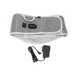 Heated Waist Belt Pain Relief Hot Compress Electric Lumbar Massage Belt 220V Vibration Waist Massage Belt Felt surface