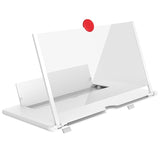 3D Screen Magnifier Amplifier Mobile Screen Lightweight Folding Magnifying Glass Watch Movies For Smart Phone
