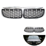 Car Kidney Mesh Grille Grill for  E90 320i 323i 325i 328i 330i 2005-2008