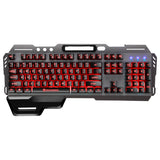 Steampunk Gaming Keyboard Imitation Mechanical Keyboard 104 Keys Breathing Lamp  hand rest  Wired Keyboard For Desktop Laptop