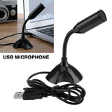 Universal USB Mini Desktop Speech Microphone Computer Mic Stand For PC Laptop Notebook Accessories Desk Microphones TXTB1