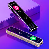 Yescool A7 plus HD digital audio voice recorder long distance Sound recording device flash drive Dictaphone record MP3 player