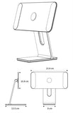 Desktop Magnetic iPad Stand For iPad Pro 12.9 / 11 Inch Aluminum Adjustable Tablet Stand Magnetic iPad Holder Tablet Accessories