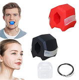 30/40/50lbs Upgraded Jaw Exerciser And Neck Toning, Jawline Exerciser For Men And Women, Face Muscle Trainin Double Chin Reducer