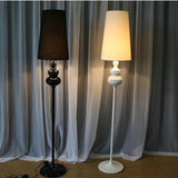 Nordic simple Spanish guardian gold black and white silver gourd floor lamp for bedroom living room study aisle hotel room cafe