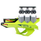 Snowball Launcher Snow Ball Maker Slingshot Thrower with Handle 3 Round Snow Balls for Winter Outdoor Snowball Fighting Toy