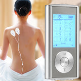 20TENS/EMS Electric Digital Massager Fiber Gloves/Socks Knee Pad Hand Pain Relief Massager Muscle Stimulator Therapy Health Care
