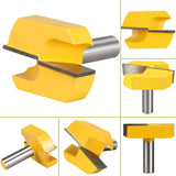 1/2 Inch Shank 2-1/4 Inch Diameter Bottom Router Bit Cutter(1 Pack) with 5PCS/Set Furniture Transport Lifter Tool Set CNIM Hot