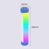 10W Portable Night Light Magnetic Hook RGB Colorful Music Lights LED Bluetooth Emergency Warning Lamp For Home Travel