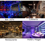 LED Rechargeable Bar Table Lamp Restaurant Cafe Home Colorful Atmosphere Lamp Crystal Lamp Holiday Gift Free Shipping