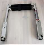 Marine 2 Steps Stainless Steel Boat Yacht Telescoping Ladder Deck Outboard Swim Platfrom