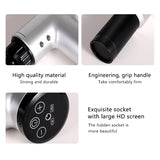 Massage Gun Deep Tissue Percussion Muscle Massager For Pain Relief 39 Speeds LCD Dual Screen Fascia Gun Electric Body Massager