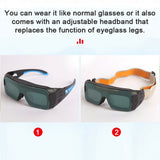 Solar Power Auto Darkening Welding Glasses Safety Protective Welders Glasses Argon Arc Welding Electric Welding Glasses