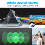 20×50 HD Zoom Binoculars Long Distance High Definition BAK4 Prism Binocular Telescope with Diopter Ring Waterproof Lens Cap