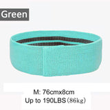 Home Fitness Loop Pilates Hip Circle Resistance Bands Anti Slip Booty Elastic Training Rubber Cotton Workout Yoga Belt Exercise