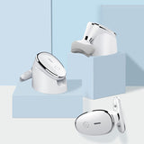 2022 Multifunctional Neck Face Lift Beauty Device Warm Massager Silicone Brush Deep Cleaner EMS Anti Wrinkle Skin Care Tools USB