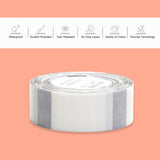 10 Rolls D11 Transparent Label Paper Barcode Price Size Name Blank Labels Waterproof Tear Resistant 14*30mm 210sheets/roll