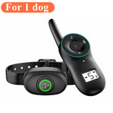 Dog Training Collar Waterproof Dog Electric Collar USB Rechargeable Remote Dog Bark Control Collar Dog Anti Bark Trainer 40% off