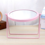 1PC Single Side Cosmetic Mirror Round Makeup Mirror Bedroom Desktop Mirror for Girls Ladies