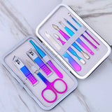Good Health Nail Clippers Sets High Precision Stainless Steel Nail Cutter Pedicure Kit Nail File Sharp Nail Scissors and Clipper