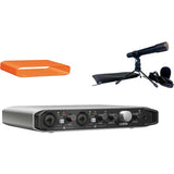 TASCAM TRACKPACK iXRTP Portable audio MIDI interface,include TM-60 condenser mic for starting recording right away