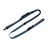 Multi Dog leash Nylon Reflective Hands Free For small big Dogs cat explosion-proof waist retractable lead leashes Dog Supplies