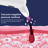 Electric Blackhead Removal Hot Compress Face Pore Cleaner Light Therapy Device Beauty Grease Pimple Black Dots Suction Remover