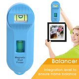 Electronic Wall Center Sensor Detector Finder with Balancer Tough Easily Carrying Lightweight Tools for Metal Studs Nail