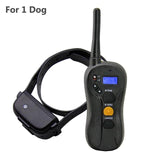 600M remote pet dog training collar electric shock collars for dogs Rechargeable IP7 waterproof trainer collar
