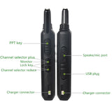 1 Pair Intercom Walkie-Talkie 16 Channels Interphone for Hiking Camping US Plug