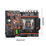 F19E X99 LGA2011-V3 Professional 4 Channel DDR4 64G SATA 3 Desktop Computer Motherboard Module